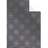 STEWO Geschenkpapier Nieve 2512539267 dunkelgrau 50x70cm