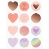 STEWO Sticker Love 2582515499 4 Blatt à 12 Stickers