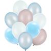 PARTYDECO Ballons 30cm ZBL5 blau assortiert 10 Stück