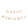 PARTYDECO Girlande Happy Birthday 2.8m GRL113 Kätzchen