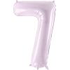 PARTYDECO Folienballon Ziffer 7 72cm FB230G-7-014 lila