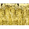 PARTYDECO Partyvorhang 100x200cm CRT3M-019 Metallic gold