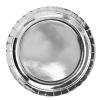 PARTYDECO Teller 23cm TPP36-018ME silber 6 Stück