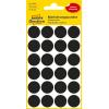 AVERY ZWECKFORM Markierungspunkte 18mm 3003 schwarz 96 Stück