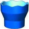 FABER-CASTELL Wasserbecher CLIC & GO 181510 blau, für Pinsel