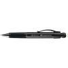 FABER-CASTELL Druckbleistift GRIP PLUS HB 130733 schwarz met., Radierer 0.7mm