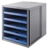 HAN Schubladenbox KARMA A4/C4 14018-16 blau, 5 Schubladen