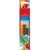 FABER-CASTELL Farbstifte Colour Grip 112406 6 Farben