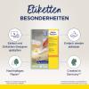 AVERY ZWECKFORM Universaletiketten 45,7x21,2mm L4736REV-100 weiss,non-perm. 4800S./100B.