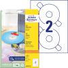 AVERY ZWECKFORM CD-Etiketten Classic weiss L6043-25 117mm 50 Stk.