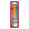 STABILO Fasermaler Pen 68 1mm 6806-1 6 Farben neon