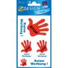 Z-DESIGN Hinweis-Schild 76x120mm 3741 STOPP KEINE WERBUNG 5 St.