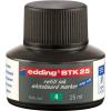 EDDING Nachfülltusche BTK25 BTK-25-4 grün