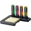 STABILO Textmarker GREEN BOSS 2-5mm 6070/04 4-farbig ass., Tischset