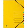 PAGNA Fächermappe EASY A4 24061-05 gelb 7 Fächer