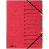 PAGNA Fächermappe EASY A4 24131-01 rot 12 Fächer