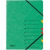 PAGNA Fächermappe EASY A4 24061-03 grün 7 Fächer