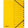 PAGNA Fächermappe EASY A4 24131-05 gelb 12 Fächer
