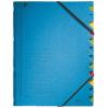 LEITZ Ordnungsmappe A4 39120035 blau 12 Fächer