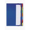 PAGNA Deskorganizer A4 44171-02 blau 7 Fächer