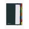 PAGNA Deskorganizer A4 44171-04 schwarz 7 Fächer