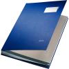 LEITZ Unterschriftsmappen A4 57000035 blau 20 Fächer