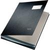 LEITZ Unterschriftsmappen A4 57000095 schwarz 20 Fächer