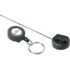 DURABLE Ausweiskarten-Halter 822258 10 Stück mit Schlüsselring