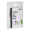 DURABLE Namensschild m/Klemme 90x54mm 861019 5 Stück transp. Kunststoff