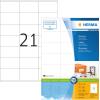 HERMA Universal-Etiketten 70x41mm 4473 weiss 2100 St./100 Blatt