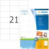 HERMA Universal-Etiketten 70x42,3mm 4668 weiss 2100 St./100 Blatt