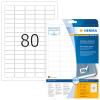 HERMA Etikett. Movables 35,6x16,9mm 10003 weiss,non-perm. 2000St./25Bl.