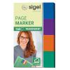 SIGEL Haftnotizen Transp. 20x50mm HN671 4-farbig ass. 4 x 40 Streifen