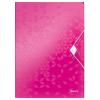LEITZ Gummibandmappe WOW A4 45990023 pink für 150 Blatt