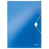 LEITZ Gummibandmappe WOW A4 45990036 blau für 150 Blatt