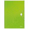 LEITZ Gummibandmappe WOW A4 45990054 grün für 150 Blatt