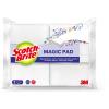 SCOTCH-BRITE Flecken-Radierer 11x7x3cm SB831/2 Magic2, weiss 2 Stück