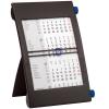 SIMPLEX 3-Monats-Tischkalender 2026/27 50013.26 3M/1S schwarz/blau 11x18cm
