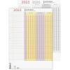 BIELLA Wandplaner Jumbo 2 Stk. 2027 876418000027U 1J/1S weiss 64.5x29.7cm