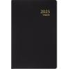 BREPOLS Agenda Delta 834 Seta 2026 0.834.2120 1W/2S schwarz 8.5x12.5cm