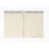 BREPOLS Agenda Brefax 7 open-ring 2026 0.510.9900 1W/2S Ersatzkalender A5