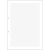 INGOLD-BIWA Heftblätter A4 02.342.0 weiss 90g, unliniert 500 Blatt