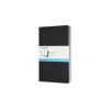 MOLESKINE Notizheft 3x 13x1.4x21cm 719213 gepunktet, schwarz, 80 Seiten