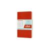 MOLESKINE Notizheft 2x 14x1.1x9cm 620503 liniert, korall/marine, 80 S.