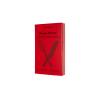 MOLESKINE Themen Notizbuch 21,4x13,2cm 620213 scharlachrot, 400 Seiten