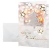 SIGEL Weihnachts-Karte/Couvert A6/A5 DS056 220g je 10 Stück