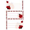 Z-DESIGN Sticker M.käfer 8.4x16cm 59250Z rot/weiss 2 Bogen