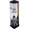 NEUTRAL Tischbombe 7.5x21cm 270.7330 Party Time silber