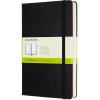 MOLESKINE Notizbuch HC L/A5 628028 blanko, schwarz, 400 Seiten