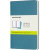 MOLESKINE Notizbuch Karton 3x P/A6 629612 blanko, lebhaftes blau,64 S.